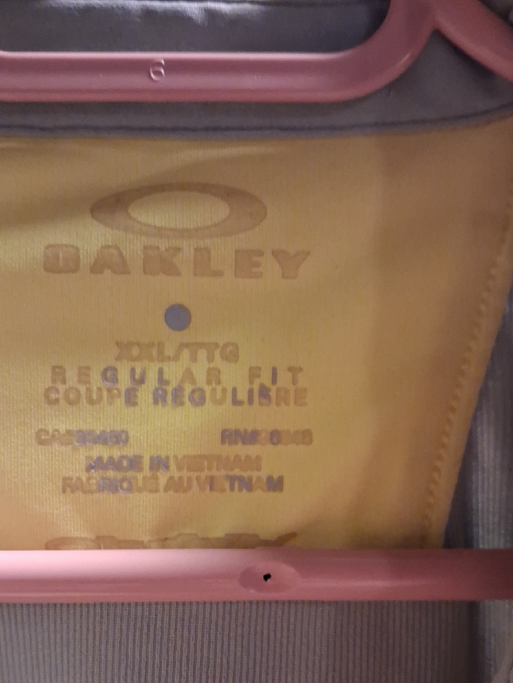 Oakley Yellow and Pink Goggles with Logo Accent
